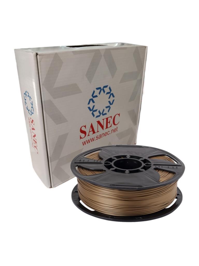 SANEC Filament PLA + 1.75mm 300gr. Plus - Bronz SANEC Filament PLA + 1.75mm 300gr. Plus - Bronz