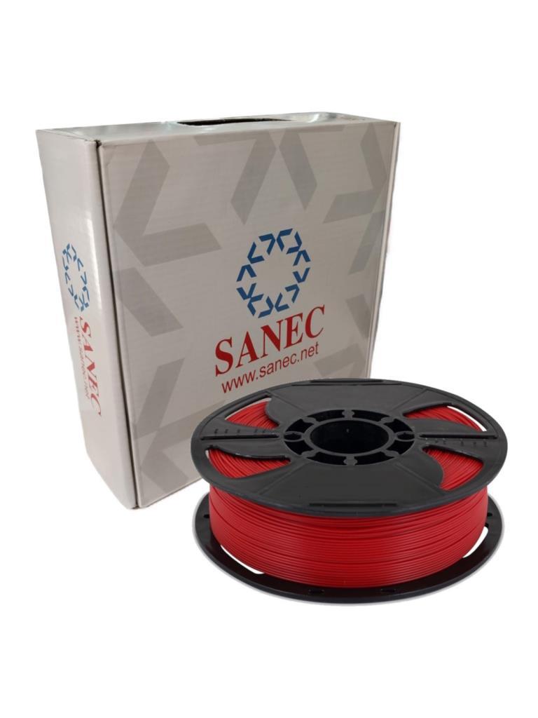 SANEC Filament PLA + 1.75mm 300gr. Plus - Kırmızı SANEC Filament PLA + 1.75mm 300gr. Plus - Kırmızı