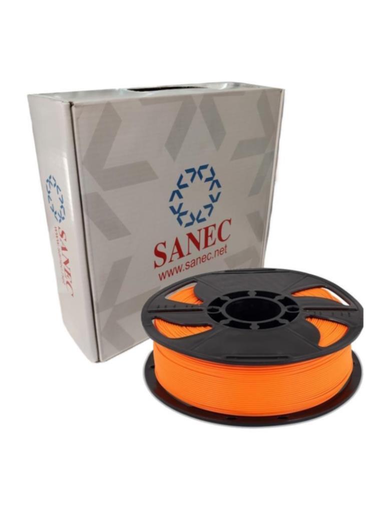 SANEC Filament PLA + 1.75mm 300gr. Plus - Turuncu SANEC Filament PLA + 1.75mm 300gr. Plus - Turuncu
