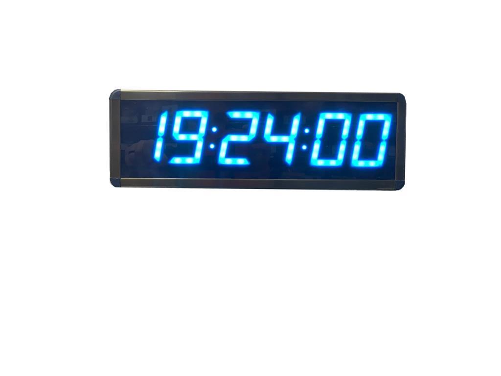 Saniyeli Dijital Led Duvar ve Masa Saati - Turkuaz (Kasa Ölçüsü: 15x50 cm) Saniyeli Dijital Led Duvar ve Masa Saati - Turkuaz (Kasa Ölçüsü: 15x50 cm)