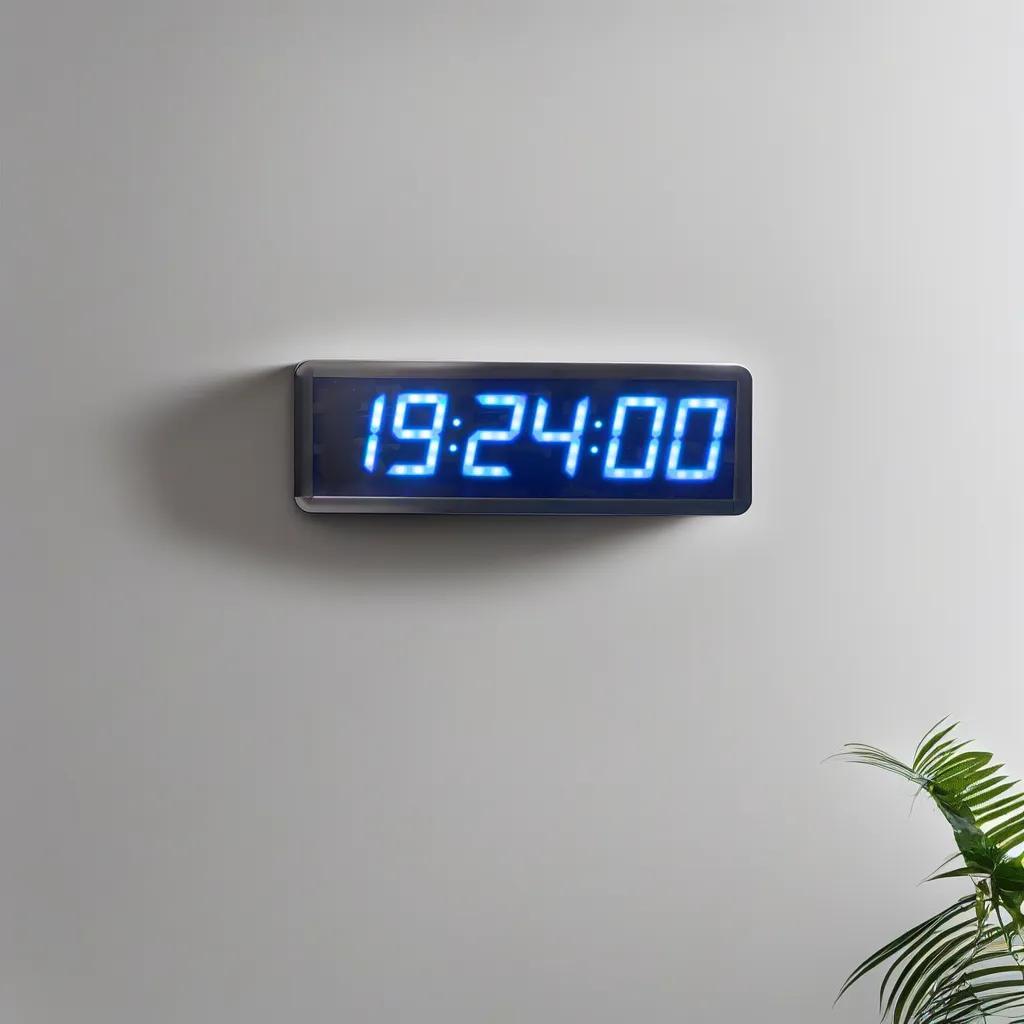 Saniyeli Dijital Led Duvar ve Masa Saati - Turkuaz (Kasa Ölçüsü: 15x50 cm) Saniyeli Dijital Led Duvar ve Masa Saati - Turkuaz (Kasa Ölçüsü: 15x50 cm)