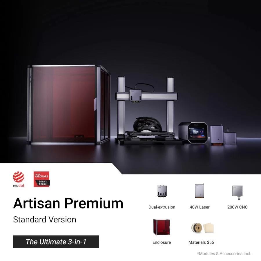 Snapmaker Artisan Premium 3in1 3D Printer Snapmaker Artisan Premium 3in1 3D Printer
