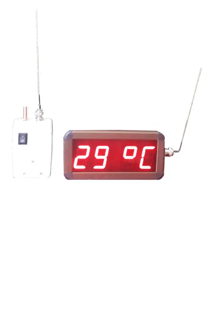 Uzun Mesafe Rf'li Sıcaklık Ölçüm Cihaz Seti - S.57