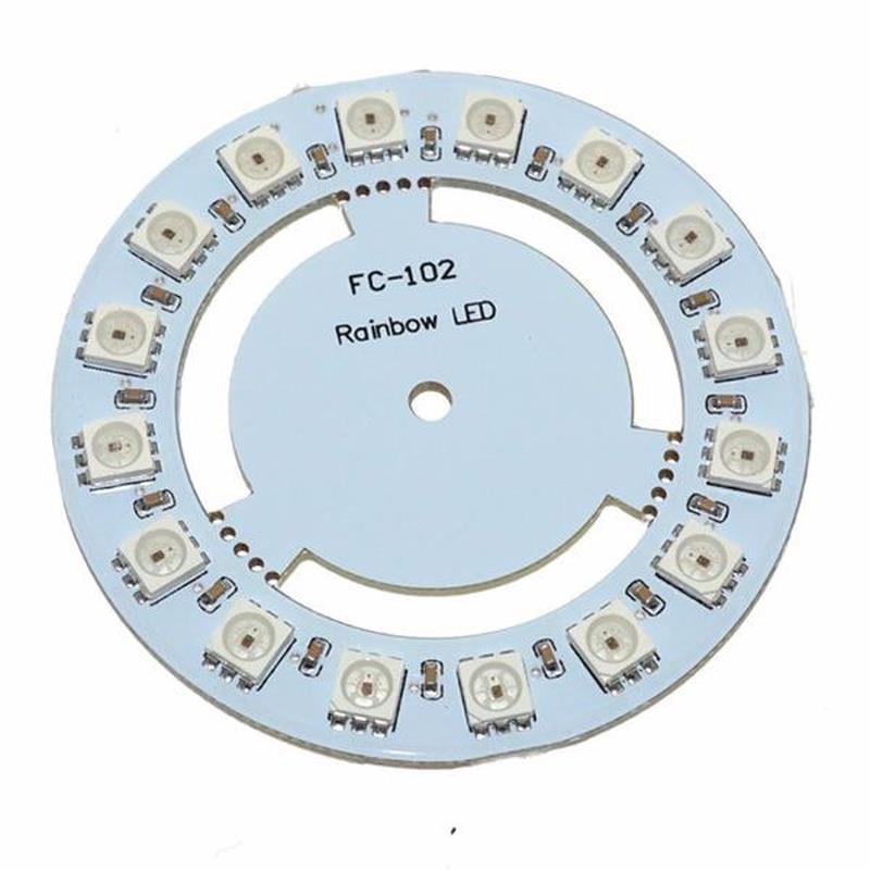 WS2812B 16 TUR 5050 RGB FULL RENK LED MODÜLÜ - Arduino WS2812B 16 TUR 5050 RGB FULL RENK LED MODÜLÜ - Arduino